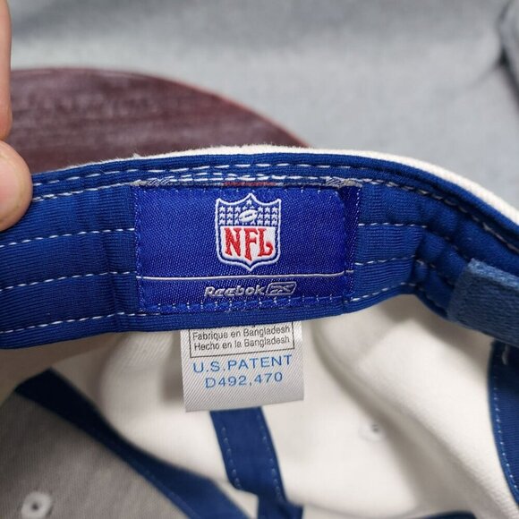 Indianapolis Colts Football Reebok Cap Blue & White Adjustable Size - Picture 10 of 10